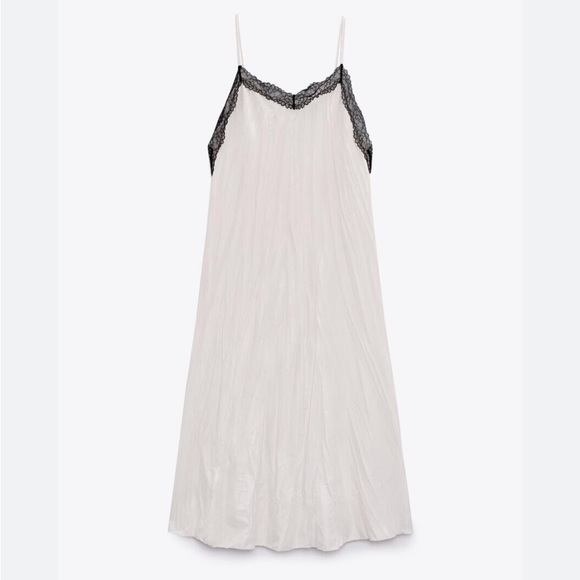 NWT Zara wrinkle look dress - Picture 4 of 4